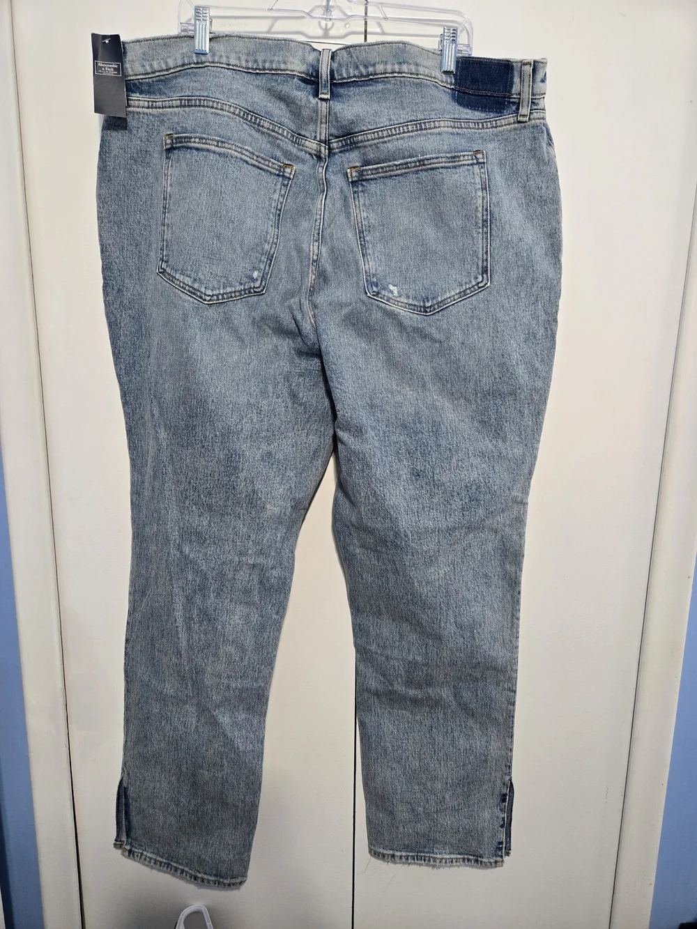 Abercrombie & Fitch Curve Love 90s Straight Jeans‎ 22R Ultra High Rise NWT